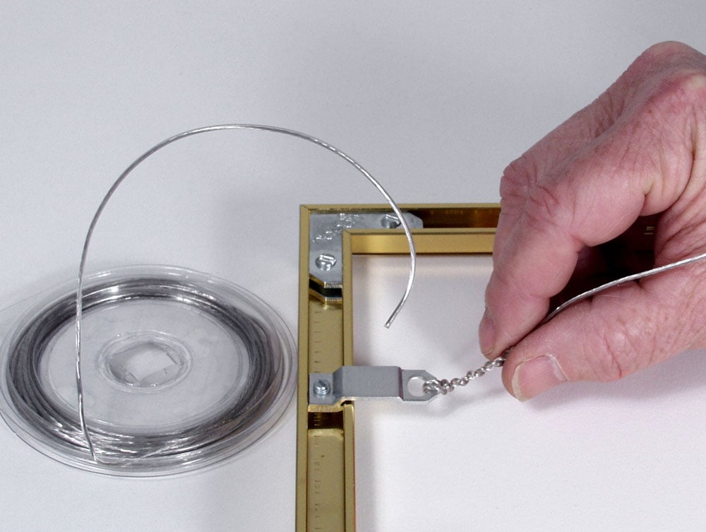 How To Install Picture Hanging Wire at Chad Taylor blog
