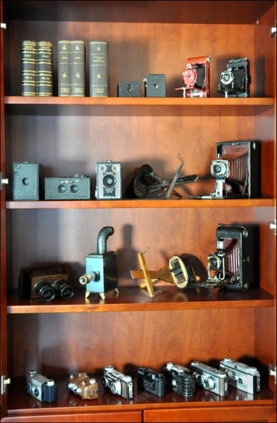 museums and archive, antique cameras