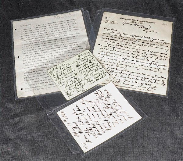 preserving old letters, archival, acid-free, genealogy