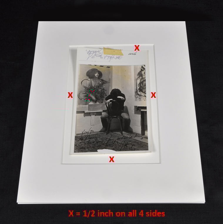 Archival Mounting 4 Easy Steps For Floating An Image In A Mat