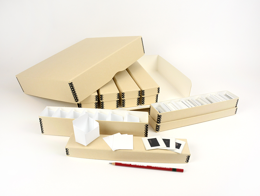 Acid Free Slide Storage Box Gaylord Archival Modular Slide Storage Kit ...