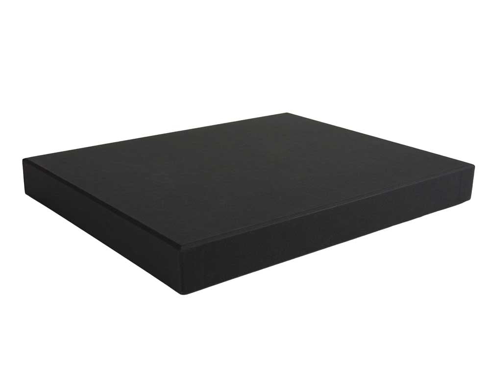 Museum Drop Front Box is an archival storage box made from acid-free materials with a drop-front design for preserving and accessing artwork. 