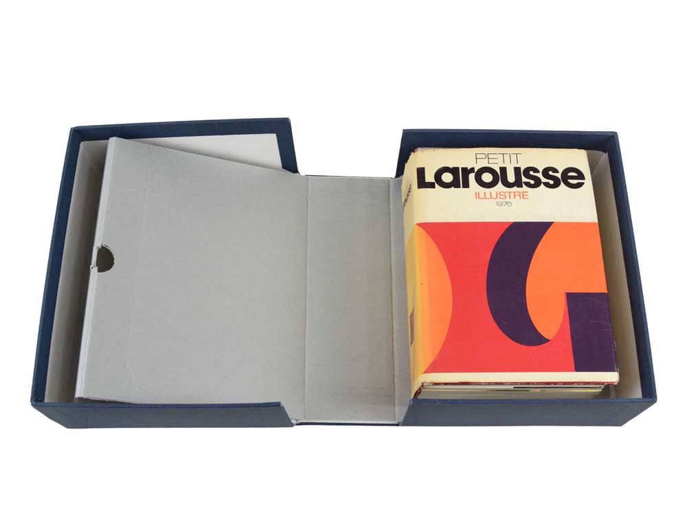 Rare Book Box with Cradle for fragile books, featuring a spine-supporting cradle holding a book in a durable archival storage box.
