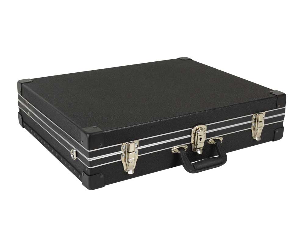 Art Carry Case with durable construction, handle, and removable shoulder strap for safely transporting and protecting valuable artwork 