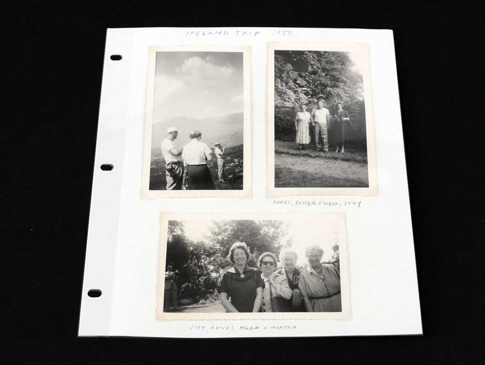 3-Ring Page Protectors are made from polyester with 3 photos mounted on acid free paper ready for a photo album or 3 ring binder. 