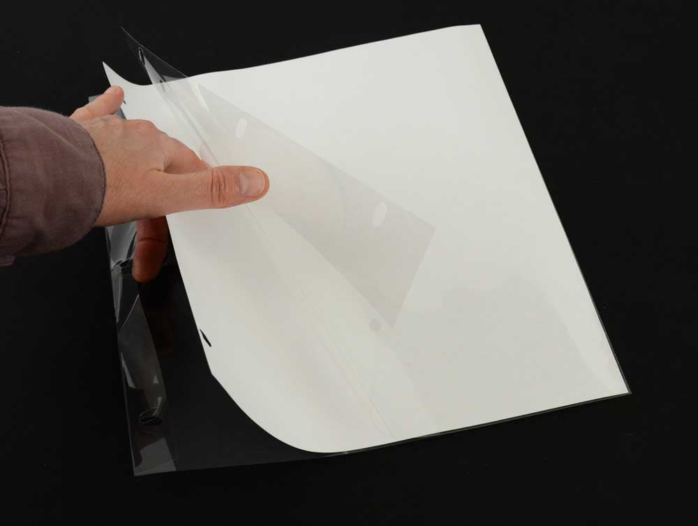 3-Ring Page Protectors are made from polyester with acid-free paper and are designed to fit binders and safeguard photos and documents from damage.