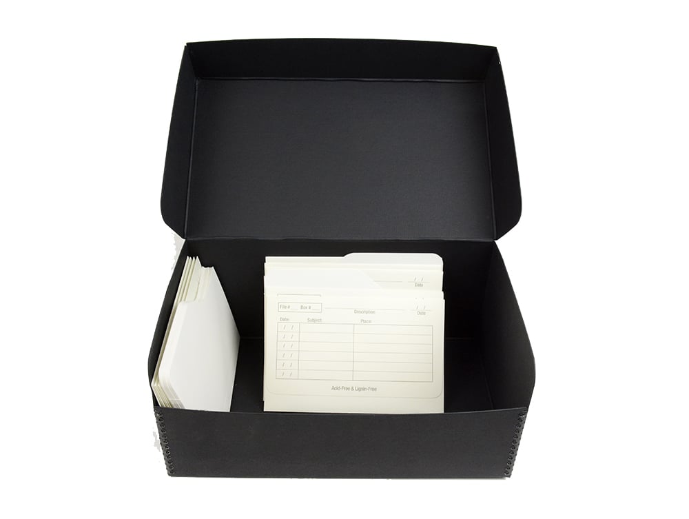 Archival Photo Products  Acid Free Storage Boxes, Envelopes, Sleeves