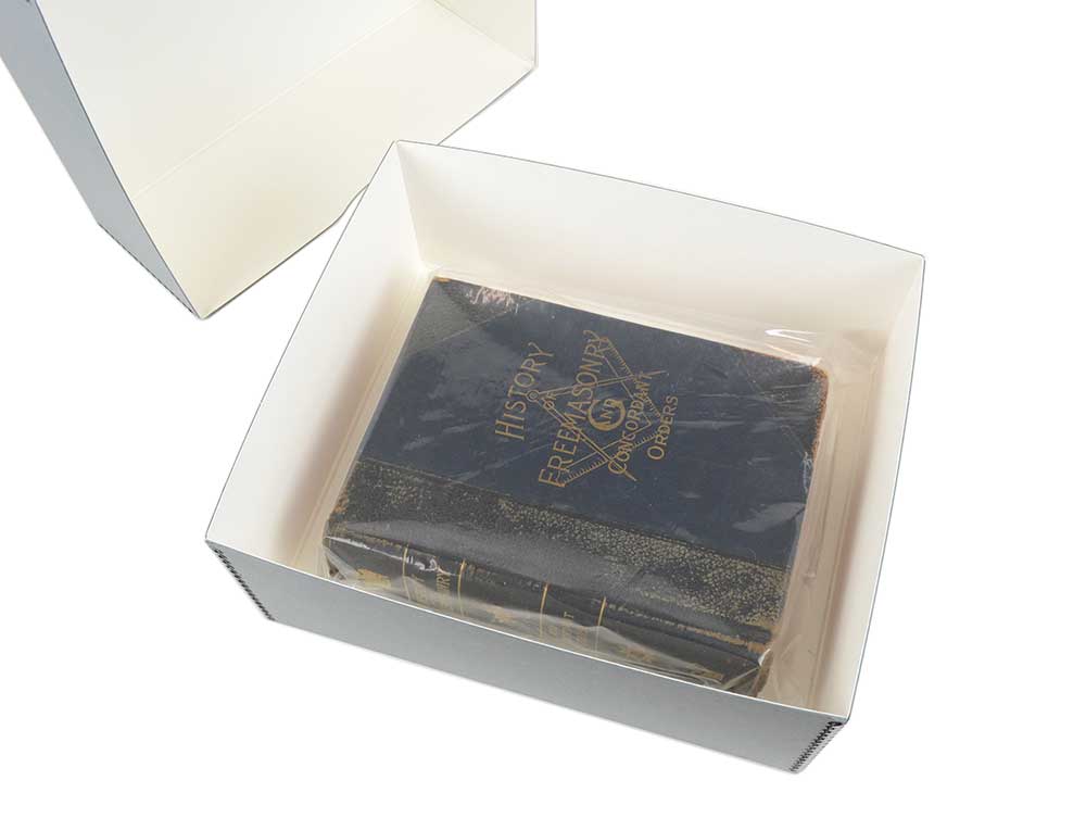 Book Storage Boxes - Adjustable - Preservation Equipment Ltd