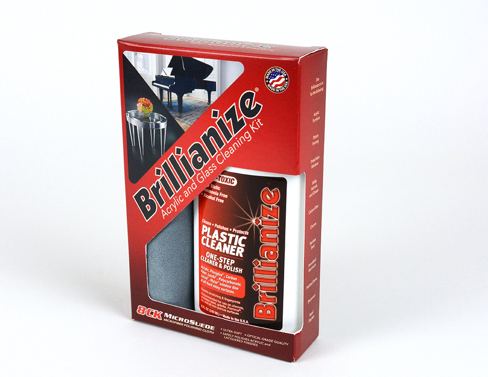 Brillianize Acrylic Cleaner (8 oz) - Plastic Sales & Service