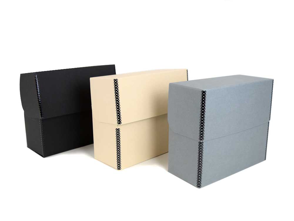 5 Deep Corrugated Newspaper Storage Boxes