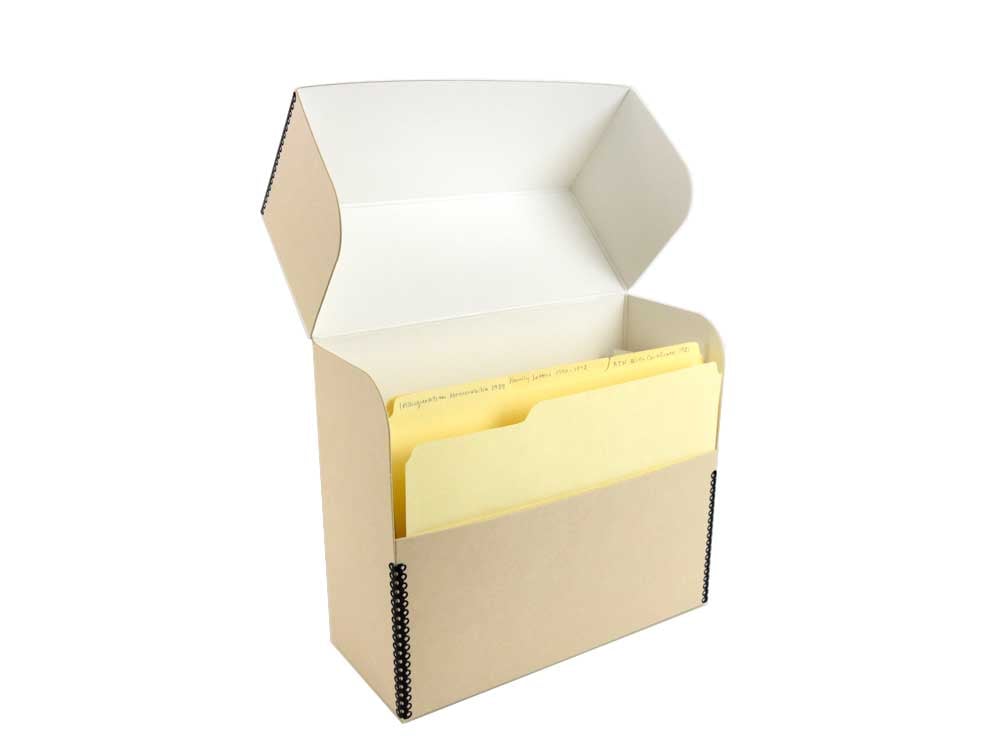 Archival Document Storage Boxes - The Hollinger Box