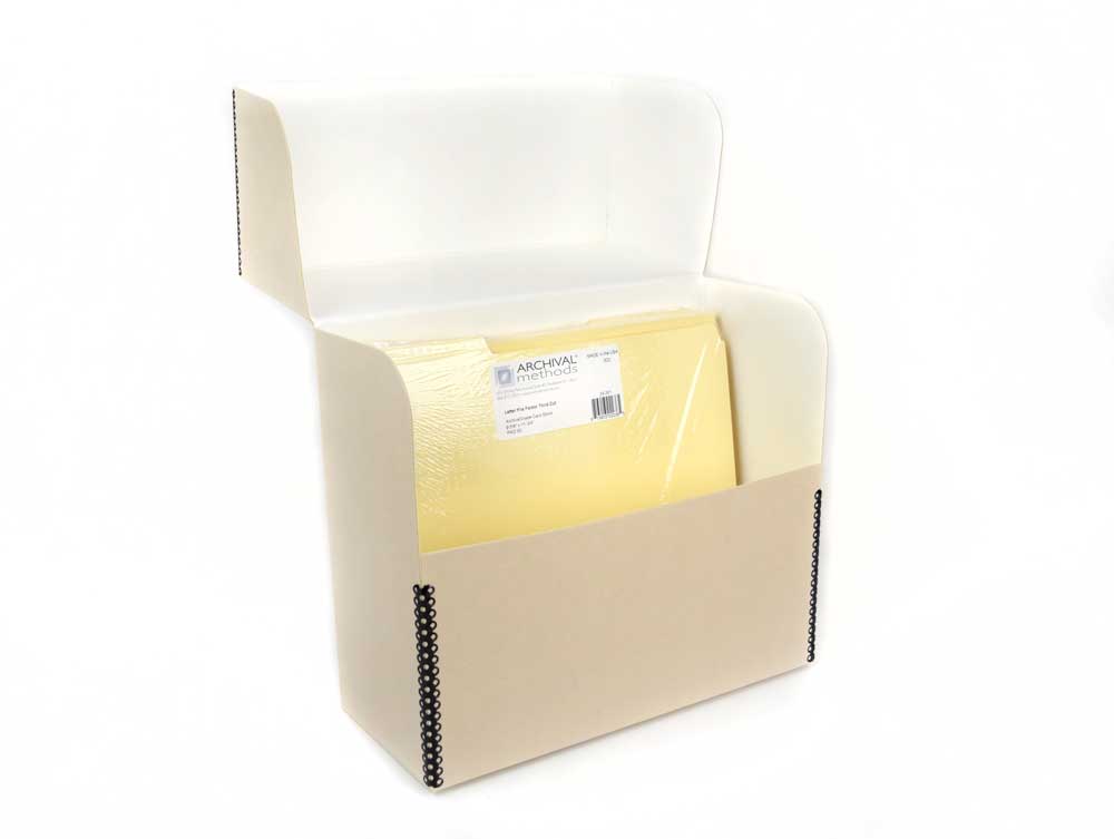 Archival Products: Archival Boxes and File Folders