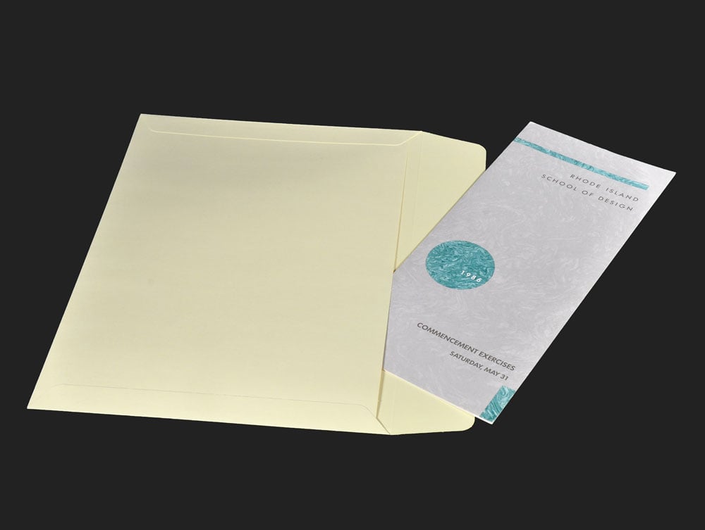 Acid-free Flap Envelope open on the long side, designed for safe, long-term photo storage, ideal for museums, collectors, and archives