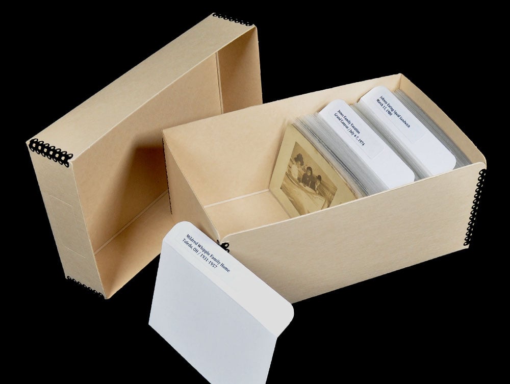 Card File Archival Storage Boxes