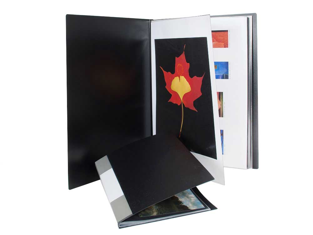Itoya Art Profolio Portfolio 5 x 7 inches Storage Display Book, 24 Sleeves  for 48 Views