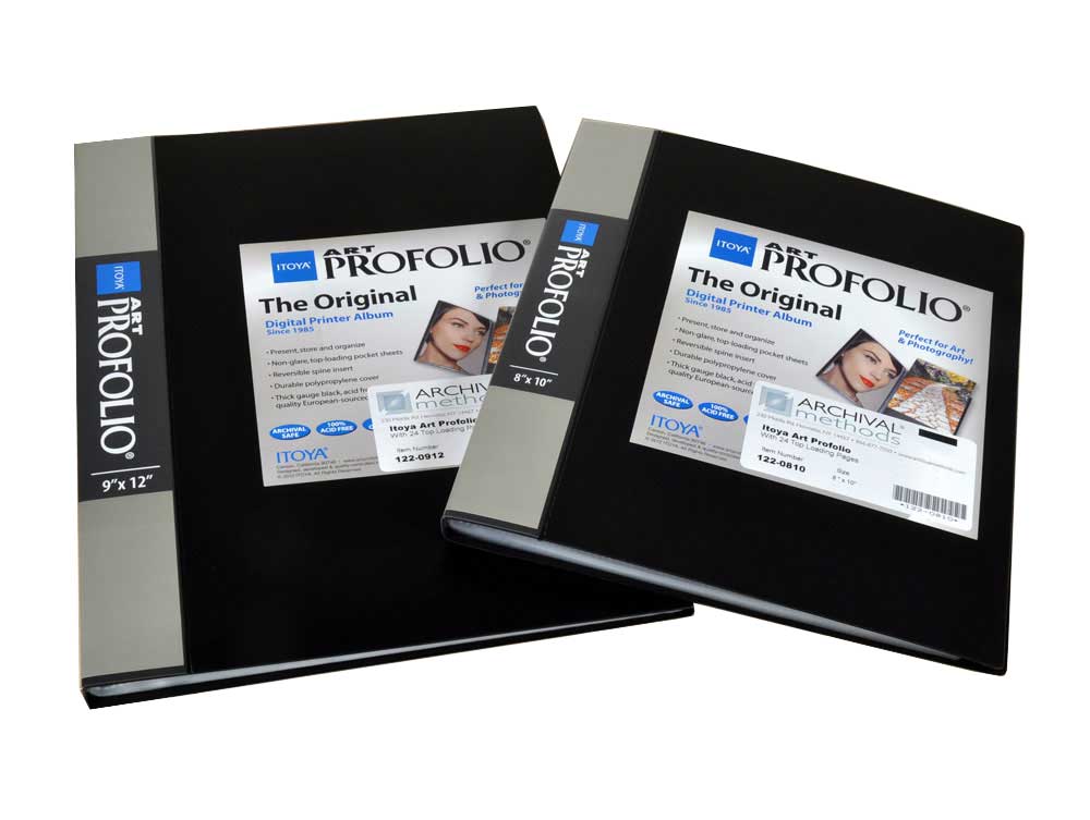 Art Portfolio 9X12 Folder - (Black), Portfolio Folder for Artwork