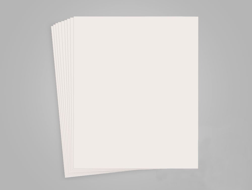 100 Sheets White Tissue Paper - 14 X 20 Inches Recyclable White