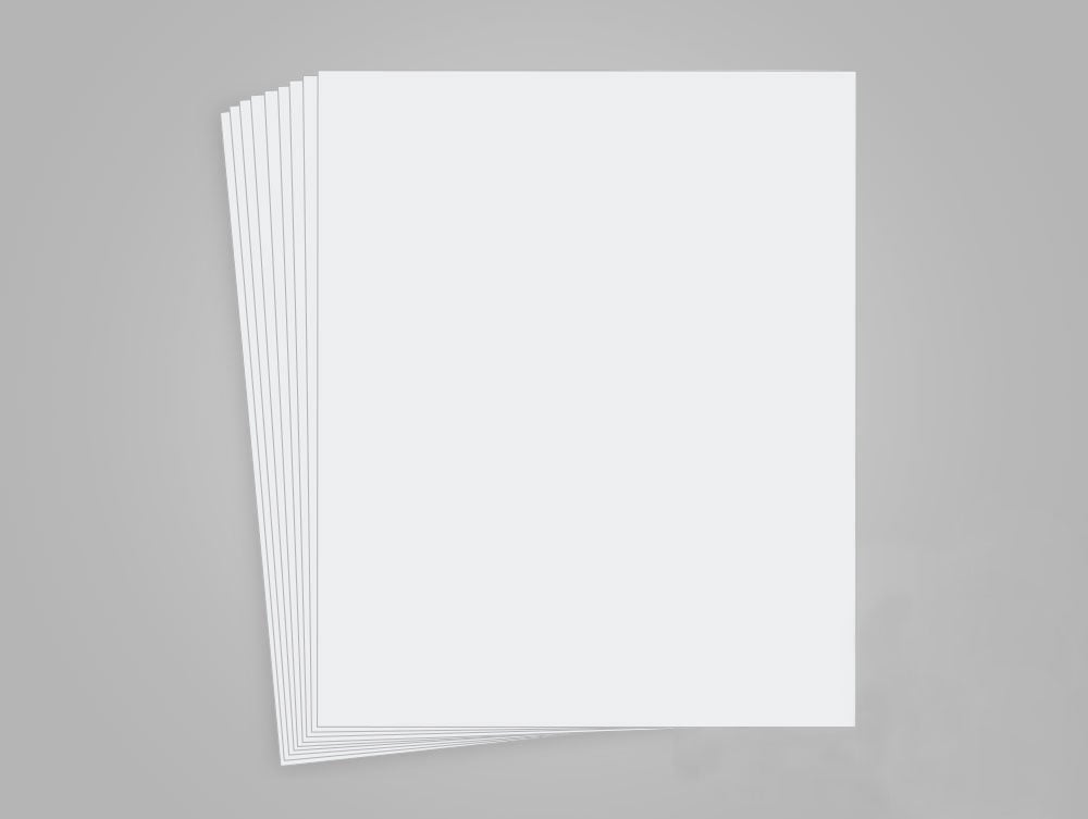 Archival Methods Acid Free Foamboard, 17x22 1/8 Thick, Color: White,(Pack 10)