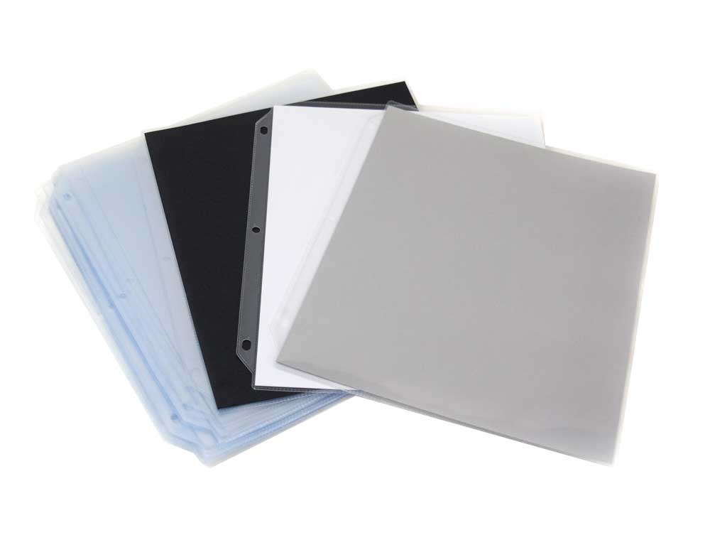 PHOTOGRAPH A4 STORAGE SLEEVES 50 x 4 POCKET POSTCARD ACCESSORIES 