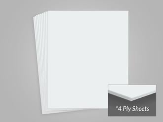 Polar 4-Ply Museum Board, 100% cotton and acid-free, provides archival protection for artwork and photos, meeting conservation standards.