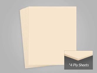 Natural 4-Ply Museum Board, 100% cotton and acid-free, provides archival protection for artwork and photos, meeting conservation standards.