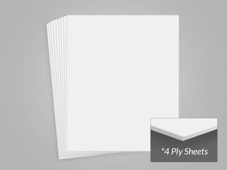 Conservation Board, acid-free and buffered with calcium carbonate, provides archival protection for artwork and photos.