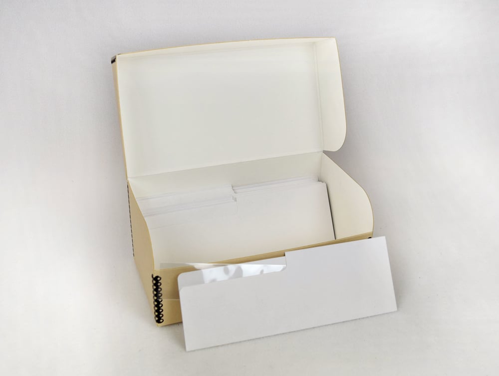 5 Postal Storage Cardboard Boxes 120 x 65 x 35MM S/W 