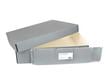 Archival Object Storage Kit with an acid-free box and dividers for preserving collectibles, heirlooms organized in compartments. thumbnail