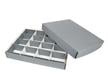 Archival Object Storage Kit with an acid-free box and dividers for preserving collectibles, heirlooms organized in compartments. thumbnail