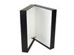 Onyx Portfolio archival storage box, 2’’ deep, designed for protecting artwork, photographs, and documents, with a sleek, durable design.  thumbnail