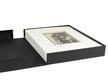 Onyx Portfolio archival storage box, 2’’ deep, designed for protecting artwork, photographs, and documents, with a sleek, durable design.  thumbnail