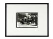 Matte black 11 x 14 Pre-Cut Profile 102 aluminum picture frame with archival mat and Lewis Hine Print. thumbnail