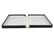 Onyx Portfolio archival storage box, 1-3/8'' deep, designed for protecting artwork, photographs, and documents, with a sleek, durable design  thumbnail