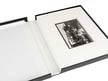 Onyx Portfolio archival storage box, 1-3/8'' deep, designed for protecting artwork, photographs, and documents, with a sleek, durable design  thumbnail