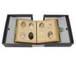 Rare Book Box with Cradle for fragile books, featuring a spine-supporting cradle holding an open photo album in an archival box. thumbnail