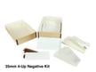 Archival Film Storage Kits featuring acid-free sleeves, sorting folders, and durable archival boxes for preserving 35mm negatives, 120 film, and 4x5 film. thumbnail