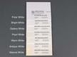 Sample pack of archival conservation board and museum mat board colors.  thumbnail