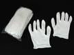 White cotton inspection gloves protect photographs and artifacts from oils and fingerprints during handling and archival care.  thumbnail