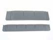 Acid free compartment dividers unassembled assembly. Both 9 and 16 dividers are made of gray archival box board.  thumbnail