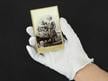 White cotton inspection gloves protect photographs and artifacts from oils and fingerprints during handling and archival care.  thumbnail