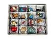 Archival Object Storage Kit with an acid-free box and dividers for preserving collectibles, heirlooms organized in compartments. thumbnail