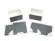 Showing the archival print organizing caddies flat and assembled for use in the kit.  thumbnail