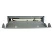 Triangular archival storage box made of acid-free corrugated, opening fully showing a rolled map safe storage with easy access. thumbnail