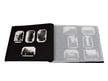 Archival tissue used as interleaving for a vintage photo album, showcasing its acid-free thinness and transparency for protecting photos.  thumbnail